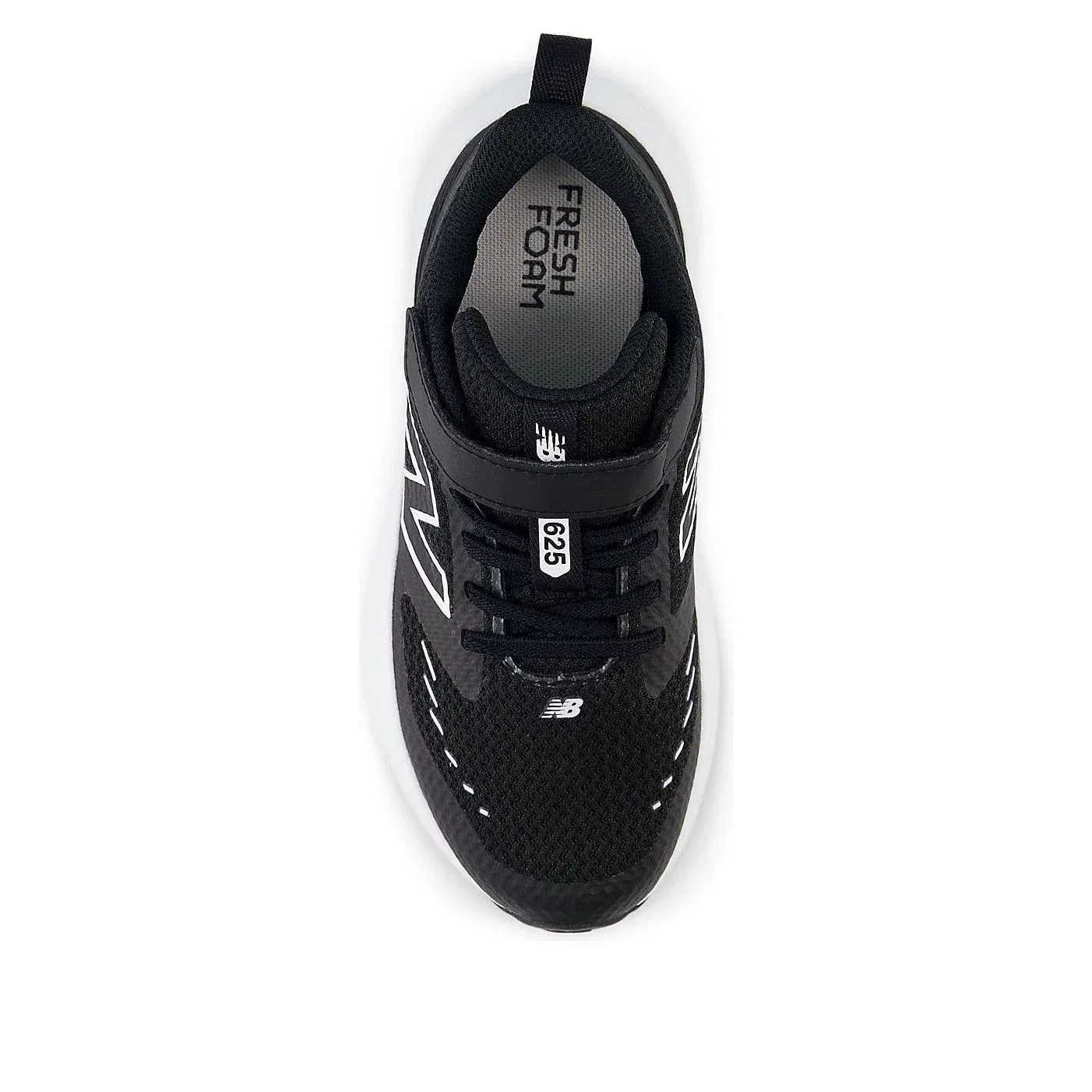Детские кроссовки для бега с шнуровкой New Balance 625, черный — фото 3