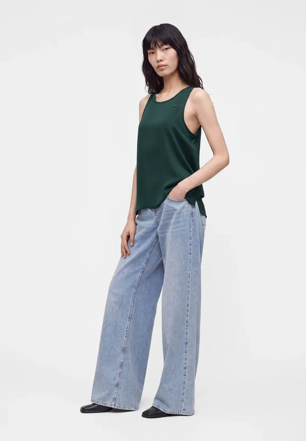Блуза Lacoste, Dark Green — фото 2