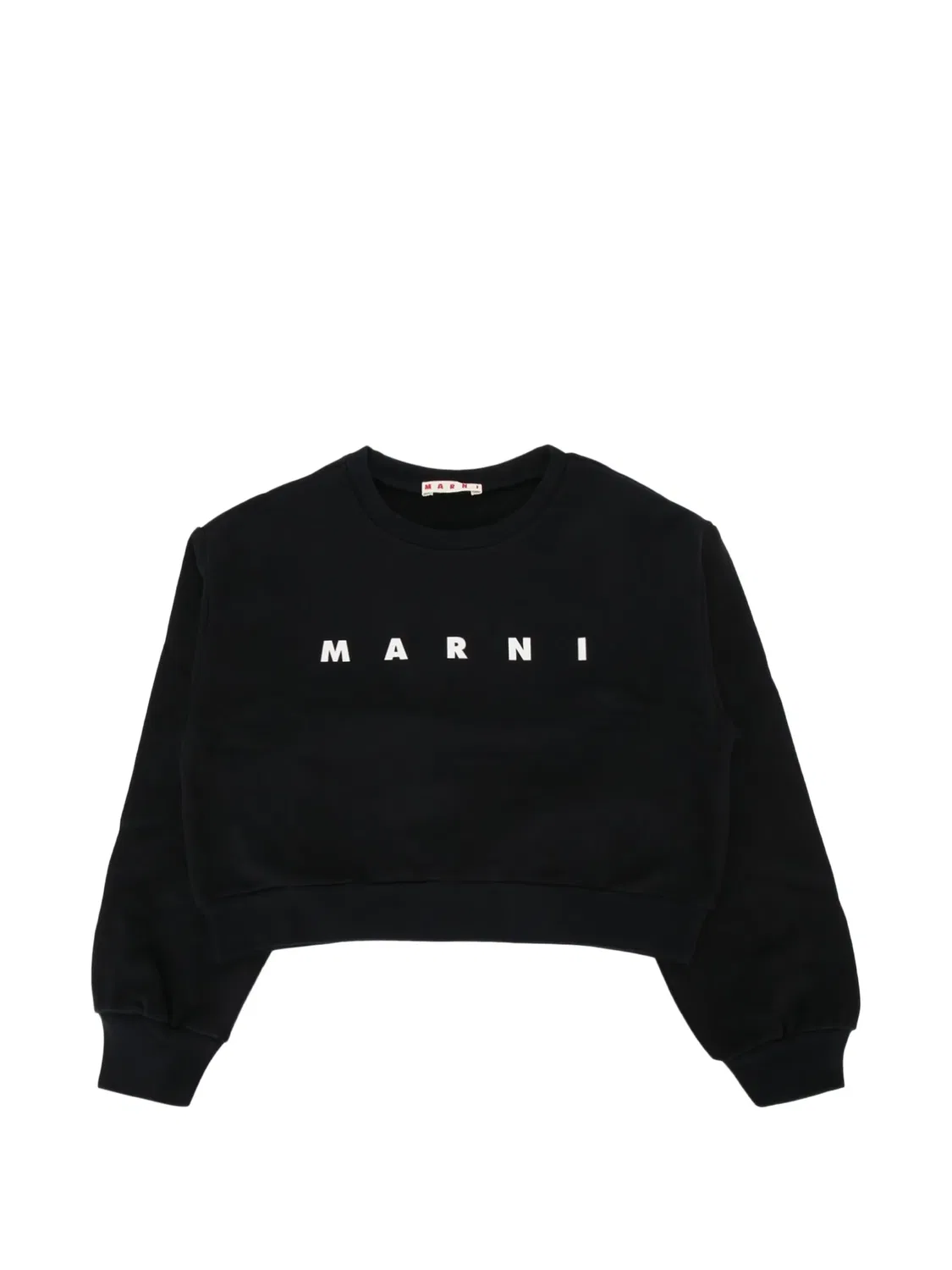 Marni Свитшот хлопковый черный