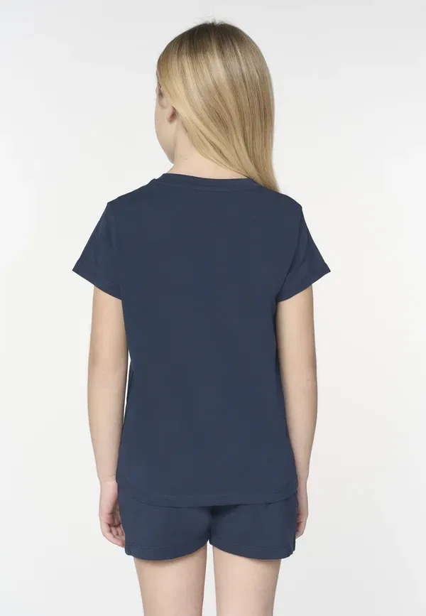 Футболка с логотипом, хлопок, basic t-shirt, U.S. Polo Assn, синий U.S. Polo Assn. — фото 2