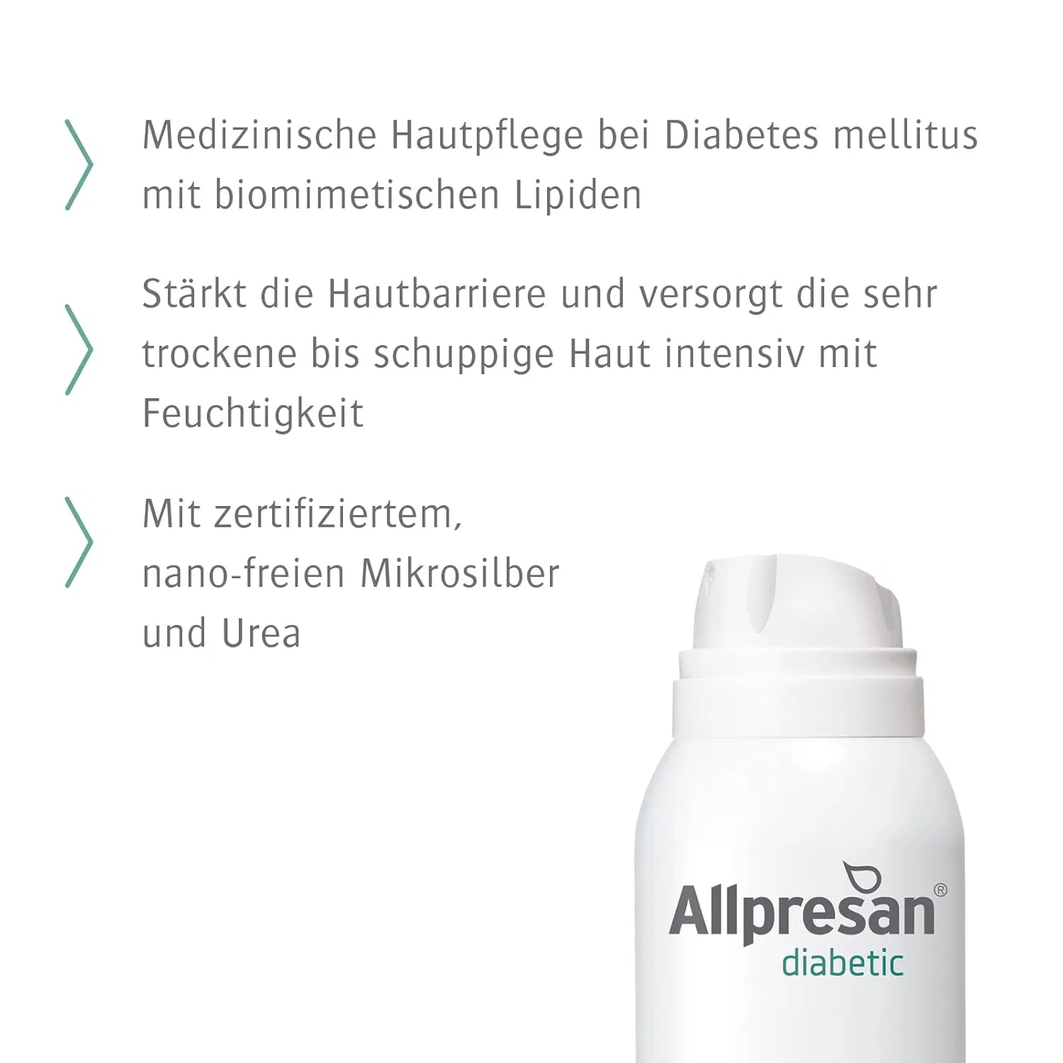 Крем-пена Allpresan Diabetic Micro Silver + Repair с микросеребром, 200 мл (3 шт.) Allpresan — фото 4