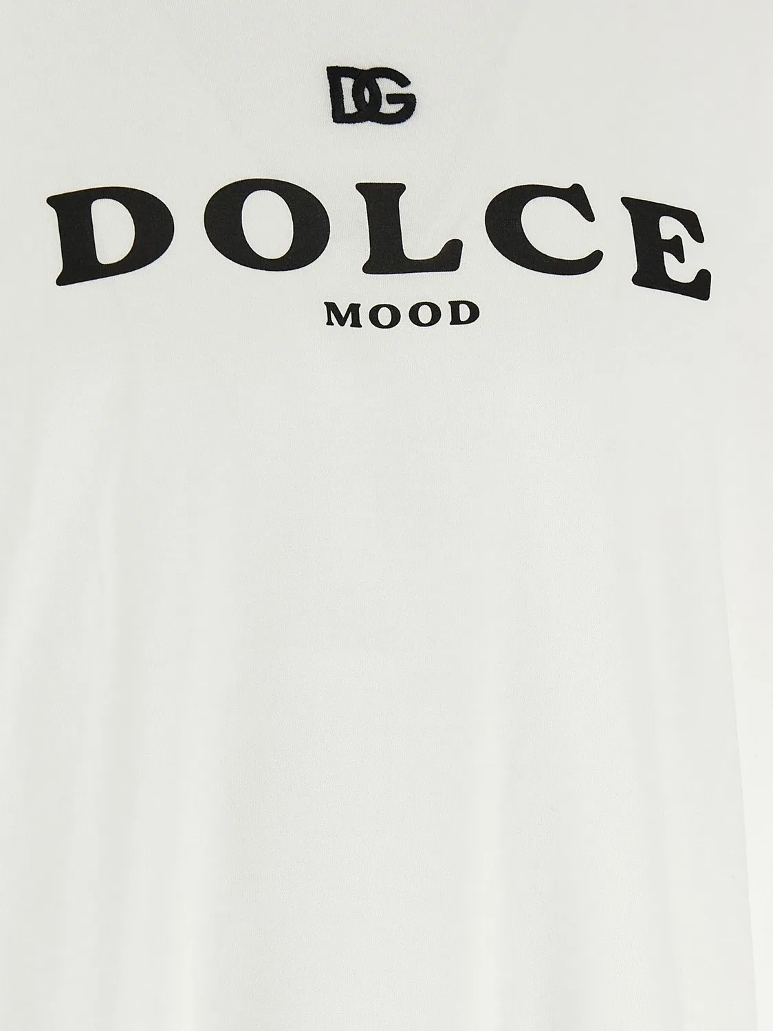 Футболка "Dolce Mood" Dolce & Gabbana, белый — фото 4