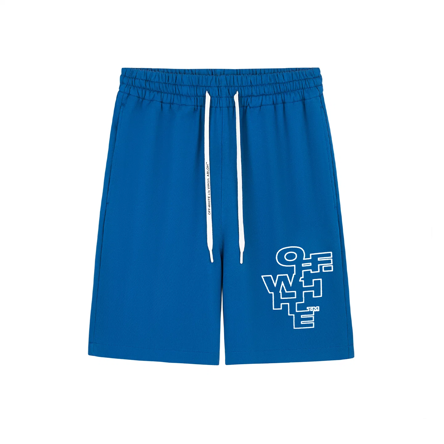 Детские шорты повседневные тонкие OFF-WHITE, Light Blue