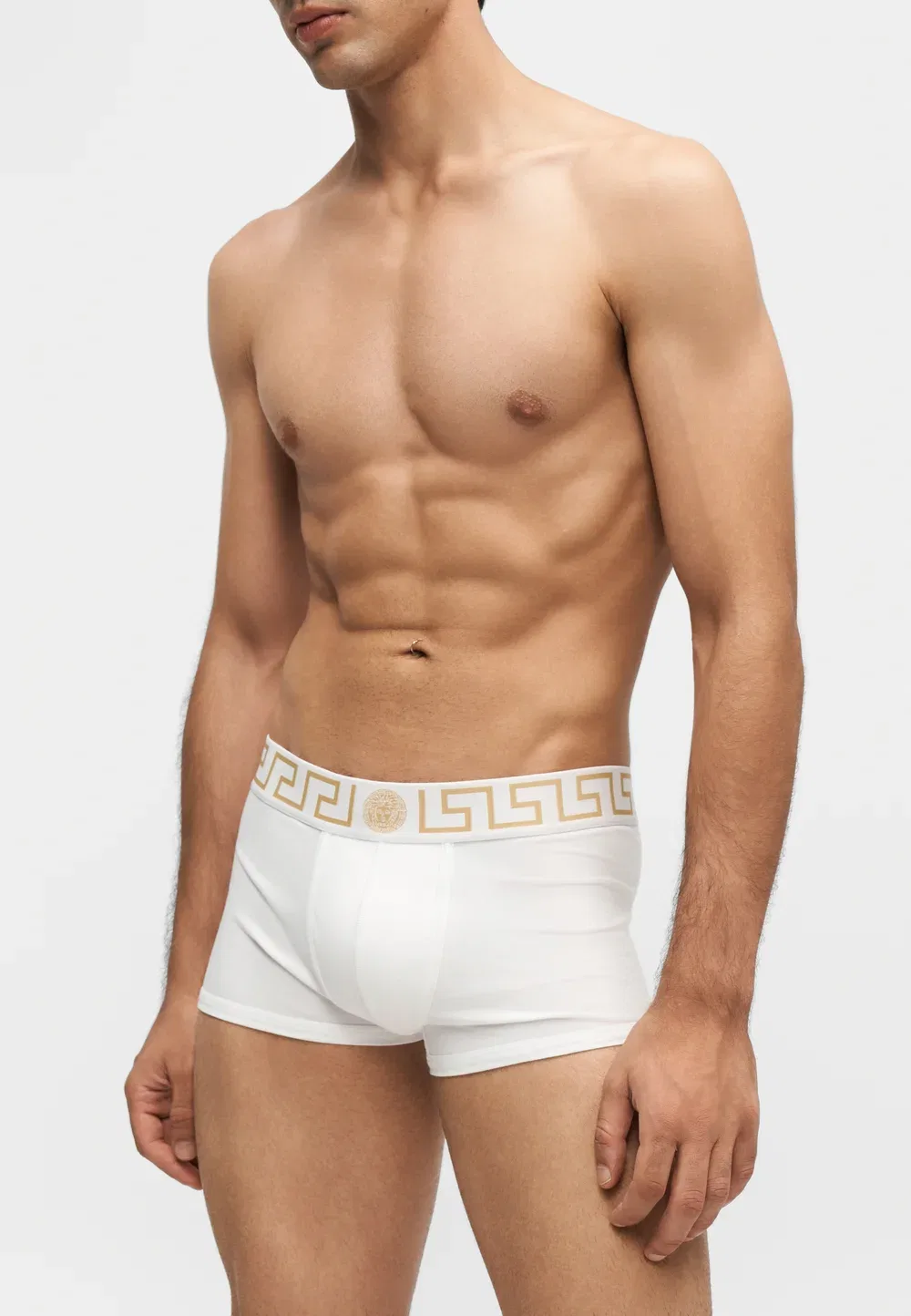 Нижнее белье - боксерские шорты Versace, White/Gold-Coloured — фото 4