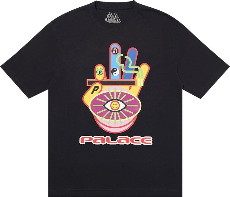 

Футболка Palace Hippy Cig T-Shirt 'Black', черный