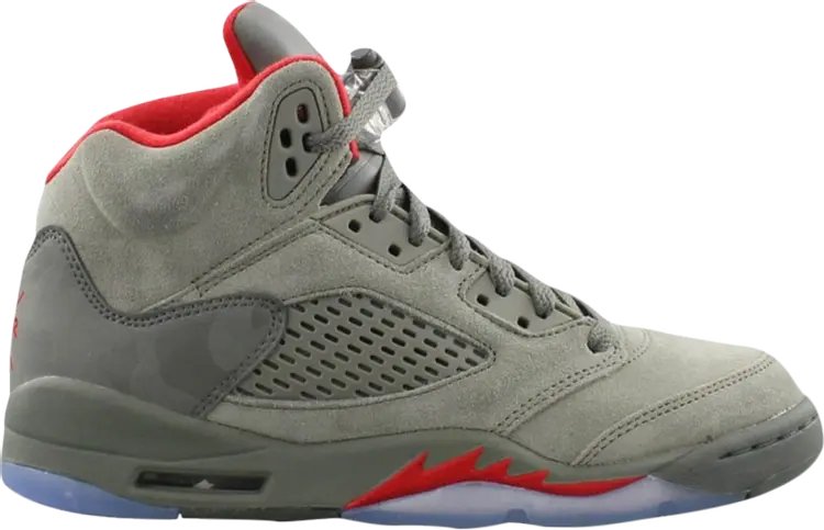 

Кроссовки Air Jordan 5 Retro GS Camo, серый