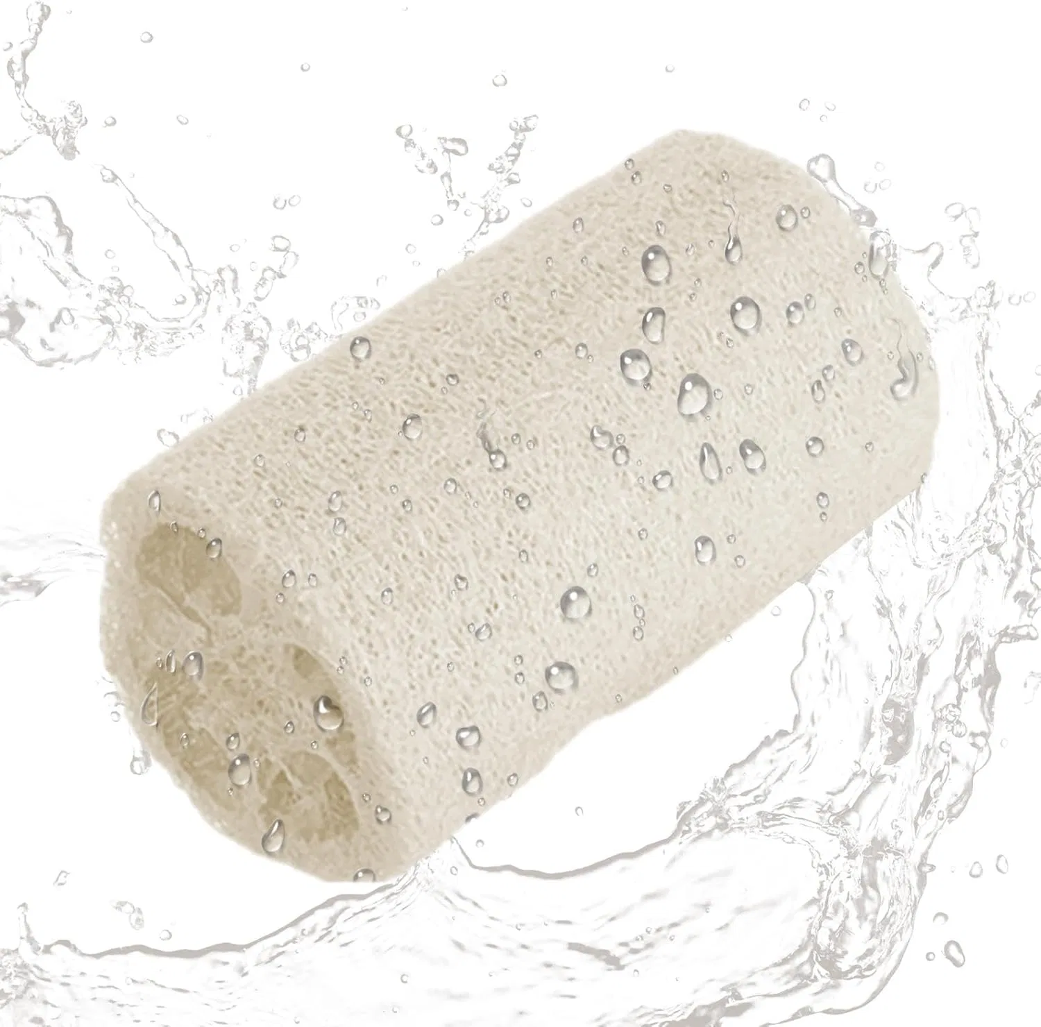 Мочалка люфа, Natural Loofah Sponge, Generisch, 1 шт, 10 см