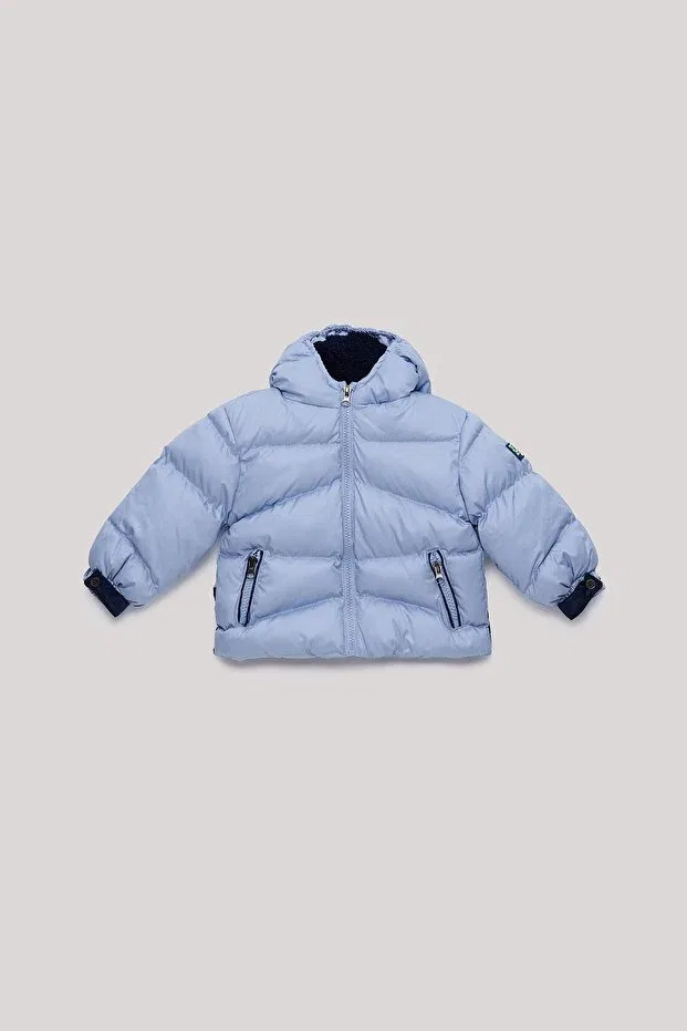 Детское пальто для девочек с капюшоном Gb Baby, Blue