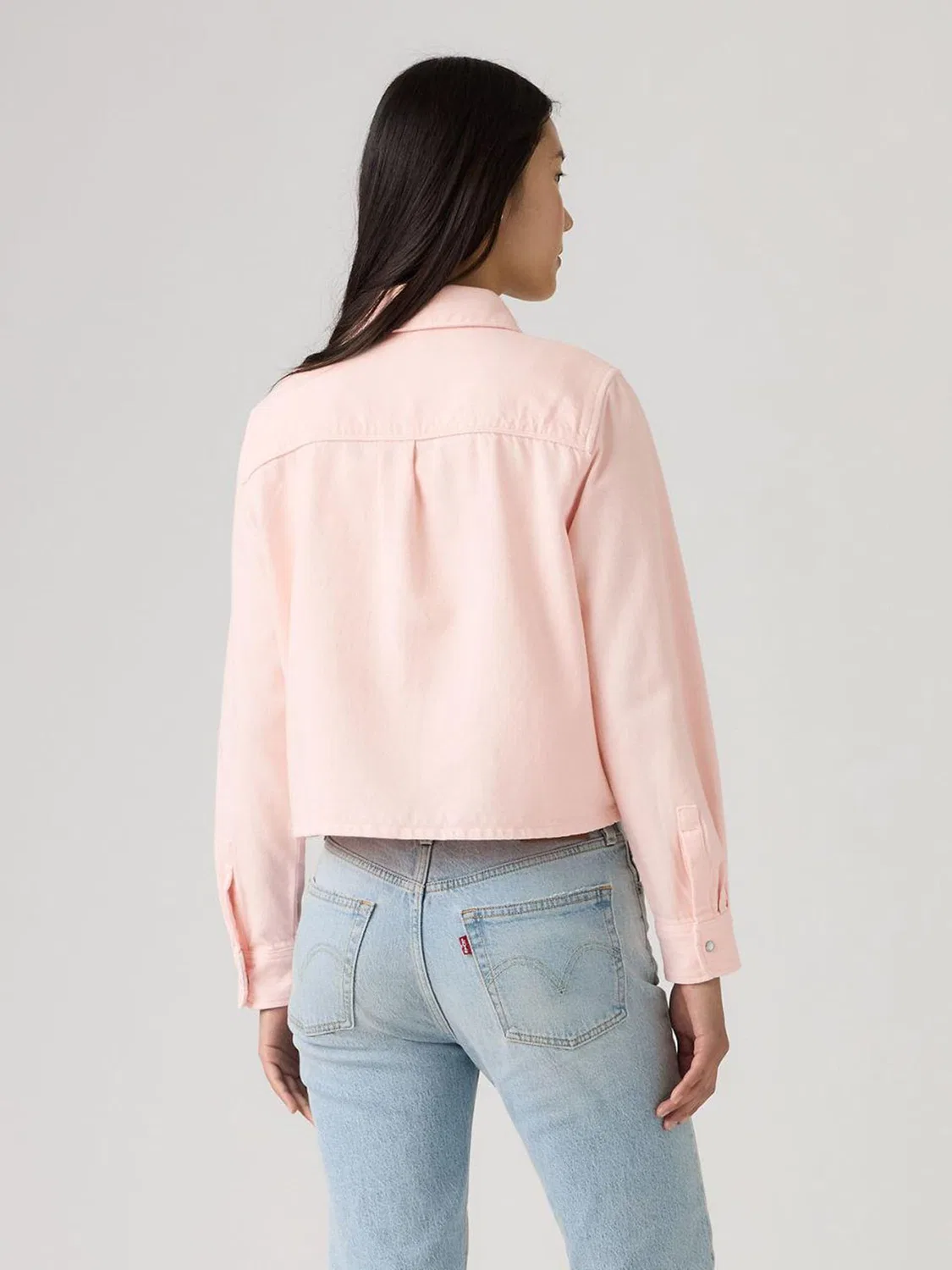 Рубашка-куртка Logan Levi's, пыльно-розовый — фото 2