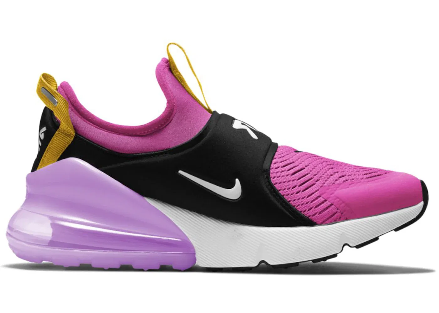 Детские кроссовки с амортизацией Nike Air Max 270 Extreme Nike, Hyper Pink/Black/Fuchsia Glow/White