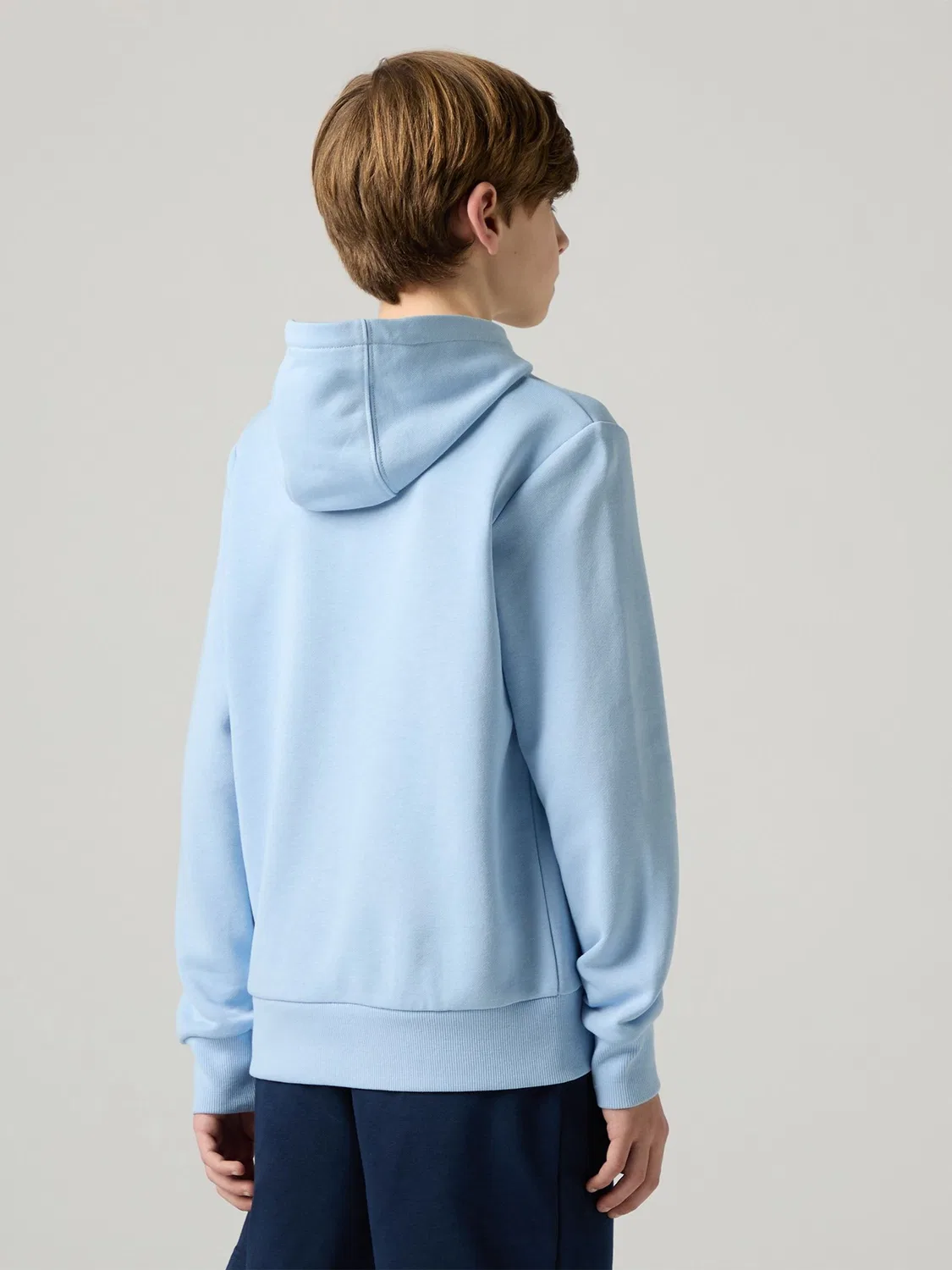 Худи Levi's Blue Batwing Pullover Hoodie, синий — фото 2