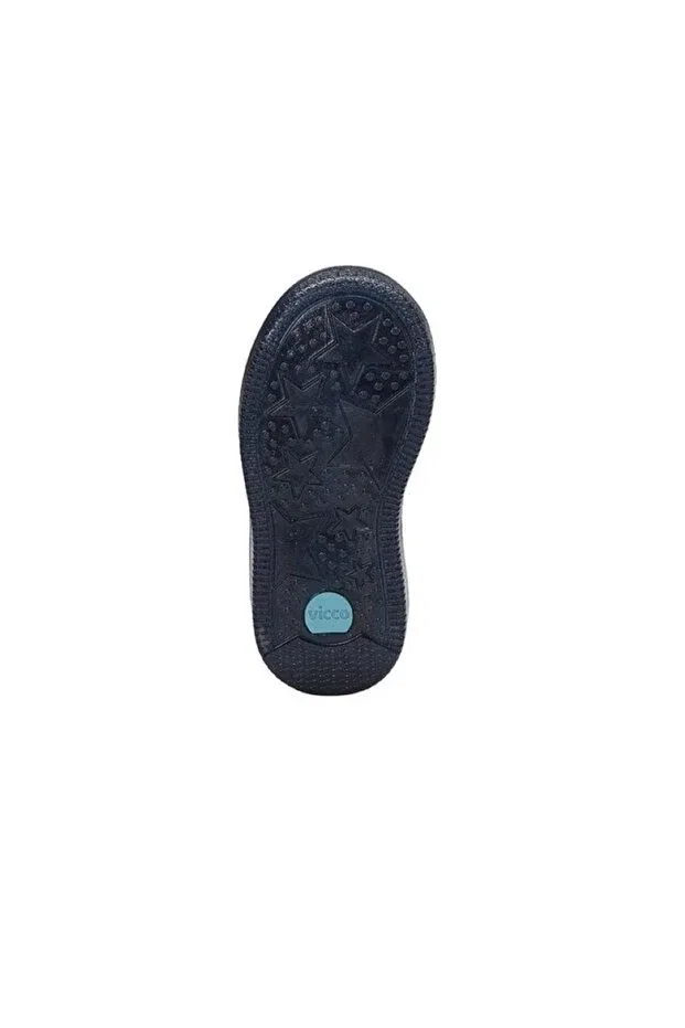 Детские ботинки для девочек с ортопедической подошвой Vicco, Navy Blue — фото 4