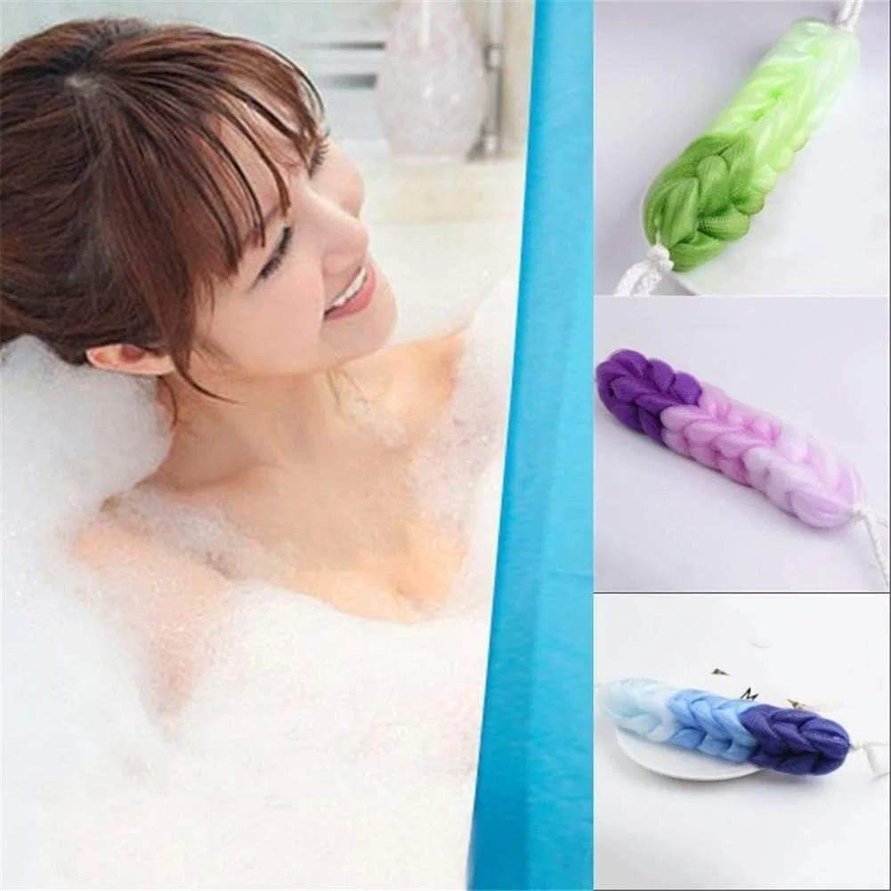 Эксфолирующее полотенце для тела, Polyester Fibre, 1 шт, 6 x 50 см, A Zxb-Shop — фото 3