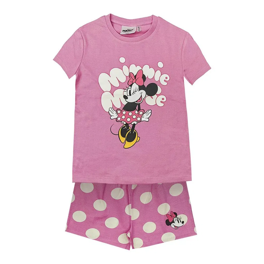 Детская пижама с принтом Minnie Mouse Disney, Pink