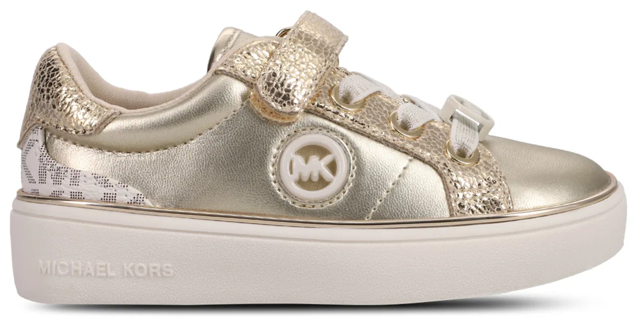 Кроссовки для девочек Jem Finn Michael Kors, цвет Pale Gold/Vanilla