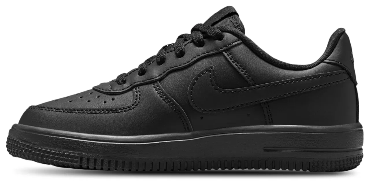 Кроссовки для мальчиков Air Force 1 Low Lace Nike, черный — фото 2