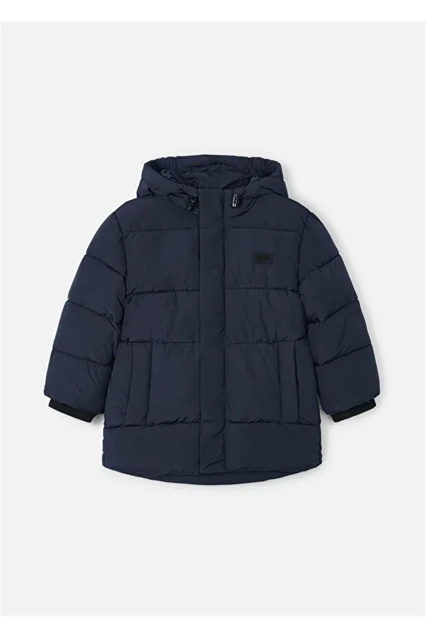 Детское зимнее пальто для мальчиков Mayoral, Navy Blue — фото 3