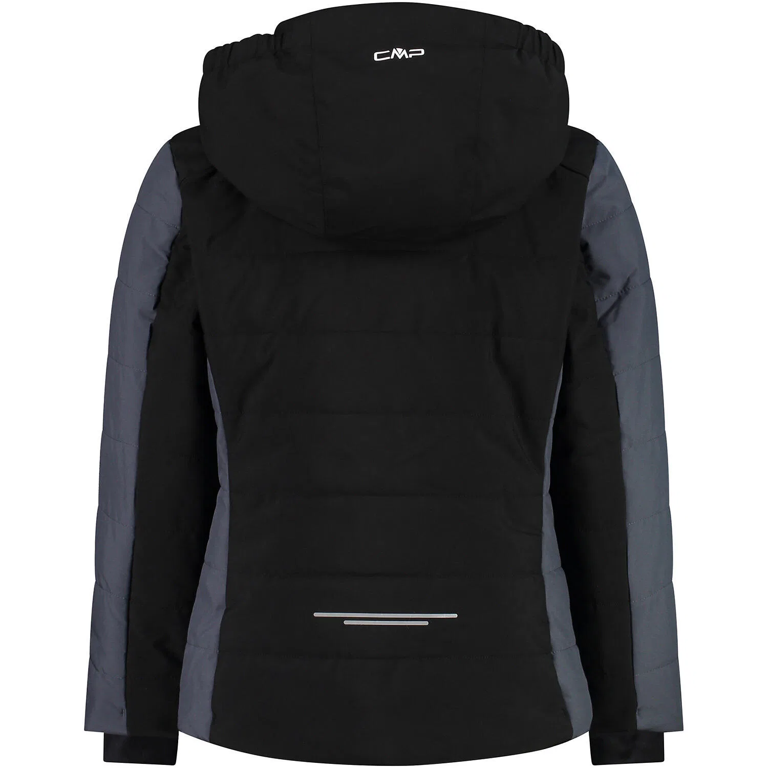 Детская куртка для девочек с капюшоном GIRLS JACKET FIX HOOD TWILL II Cmp, Schwarz Grau — фото 2