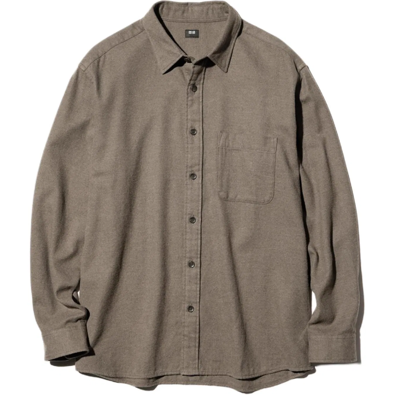 Женская рубашка с воротником Camel UNIQLO