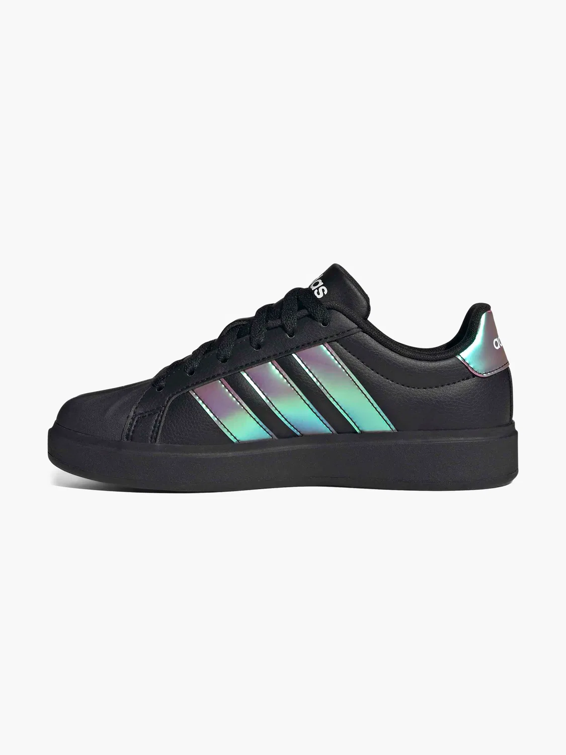 Детские кроссовки на шнуровке Adidas Streettalk J, черный — фото 4