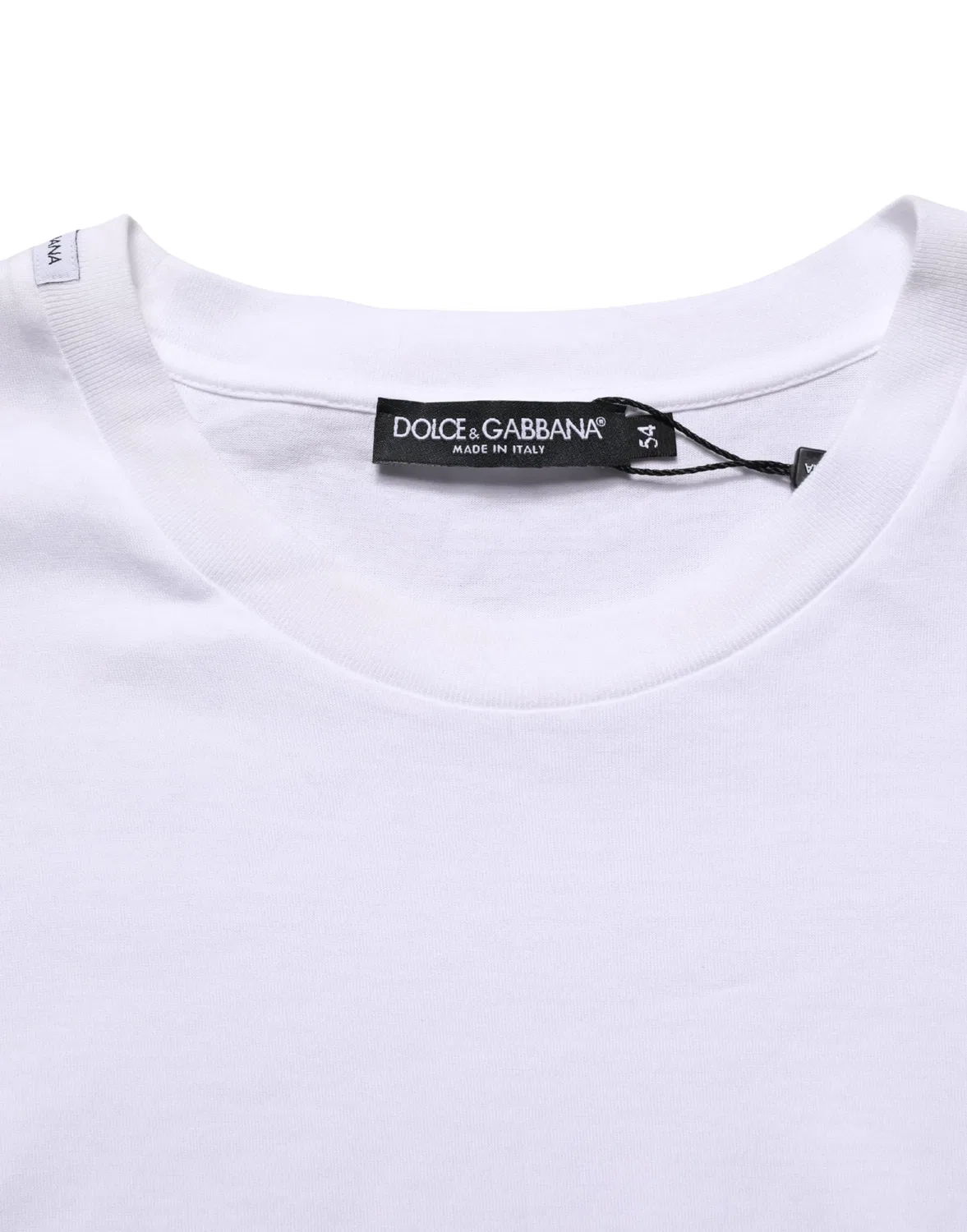 Мужская футболка оверсайз с коротким рукавом Dolce & Gabbana, White — фото 2