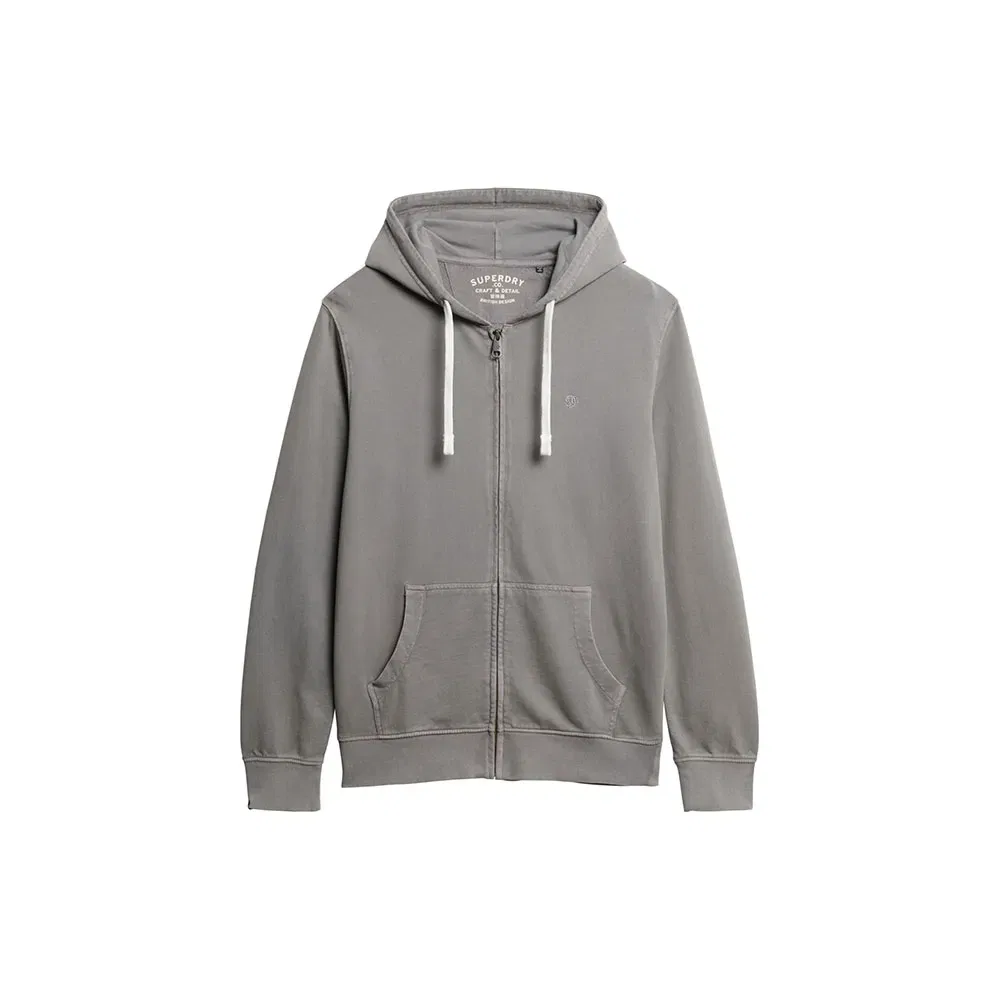 Худи на молнии Superdry Classic Essential, серый
