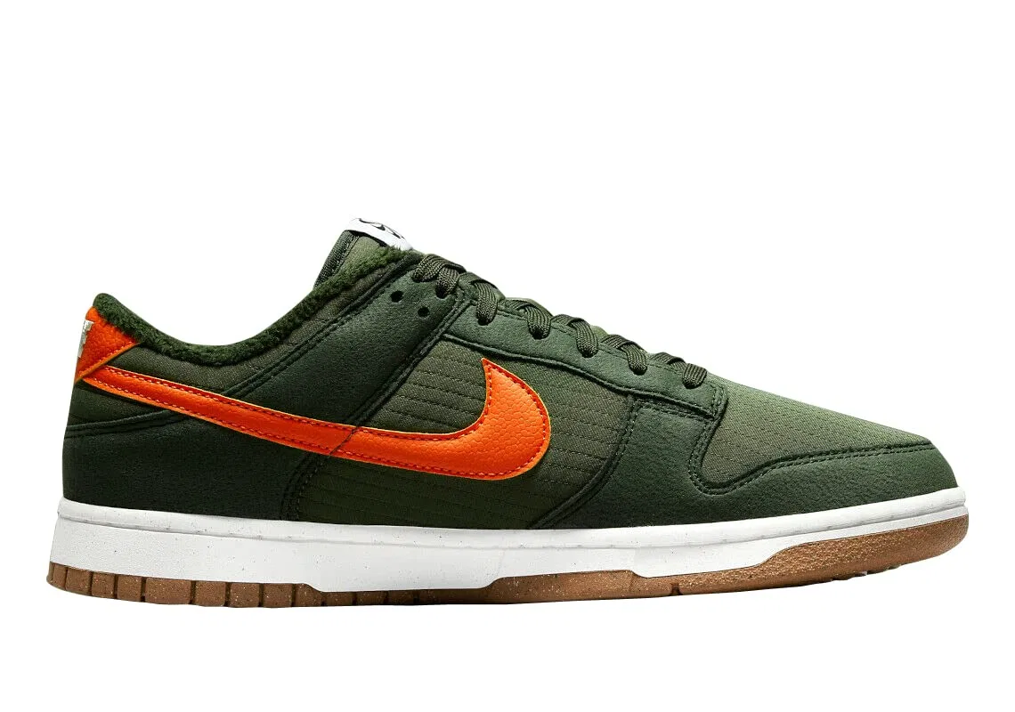 Детские кроссовки с закрытым носком NIKE Dunk Low Gs NIKE, White Mint Foam — фото 3