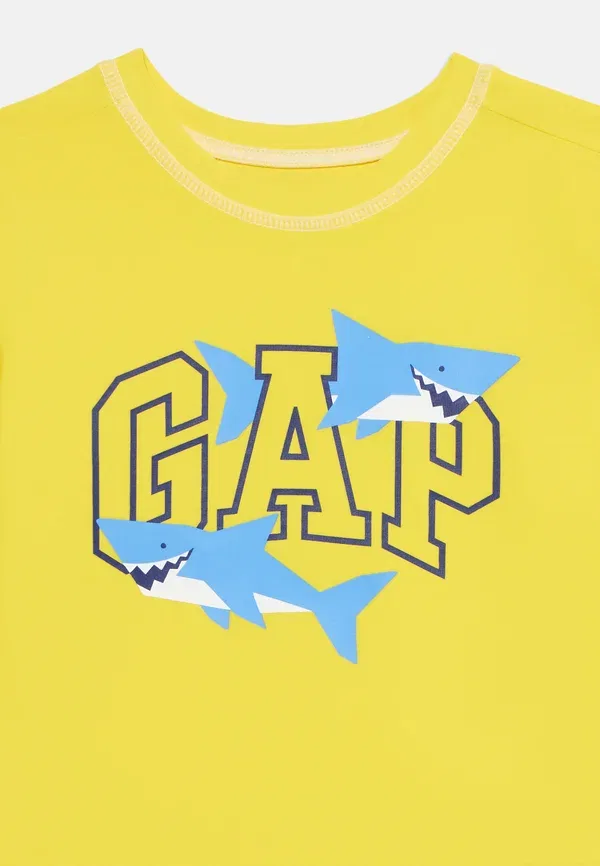 Рашгард с принтом Gap, желтый — фото 3