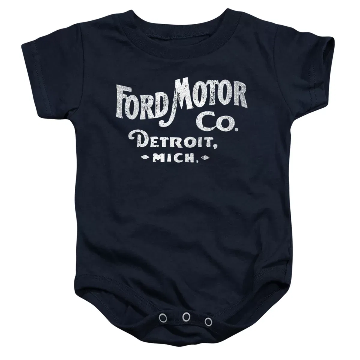 Детское боди для мальчиков с коротким рукавом Ford, Navy