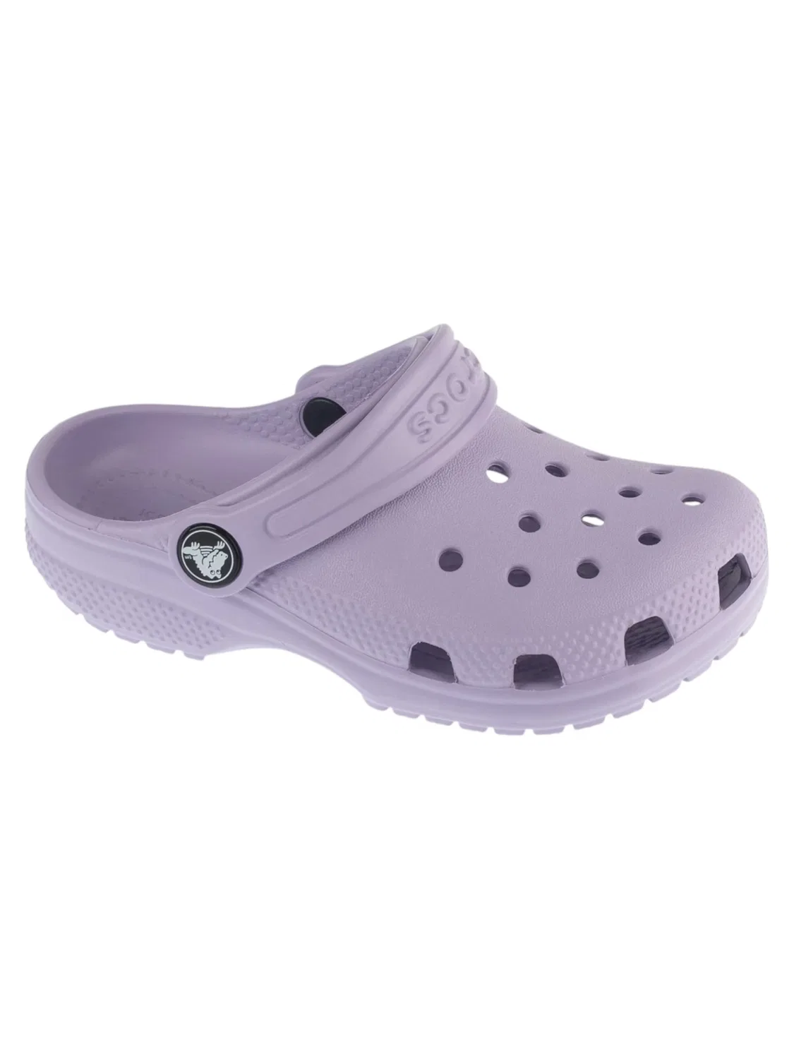 Сандалии Crocs Classic Clog Kids T фиолетового цвета