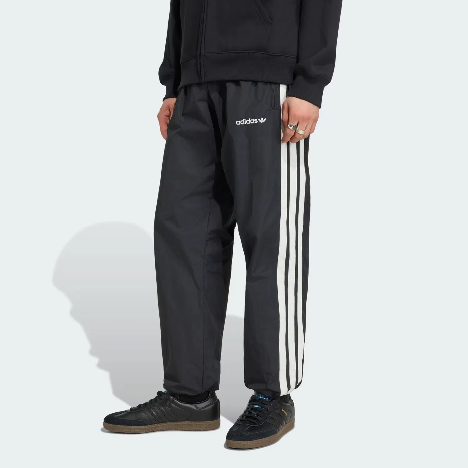 Мужские спортивные брюки свободного кроя Cutline Track Pants Adidas Originals, черный