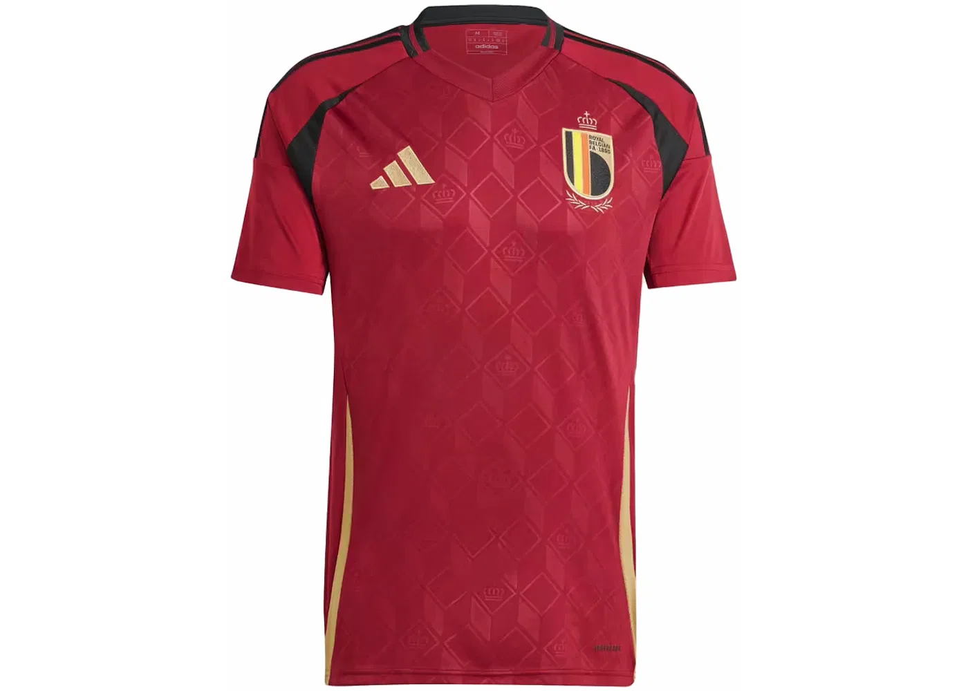 Мужская футбольная футболка с принтом Jersey Adidas, Team Coll Burgundy