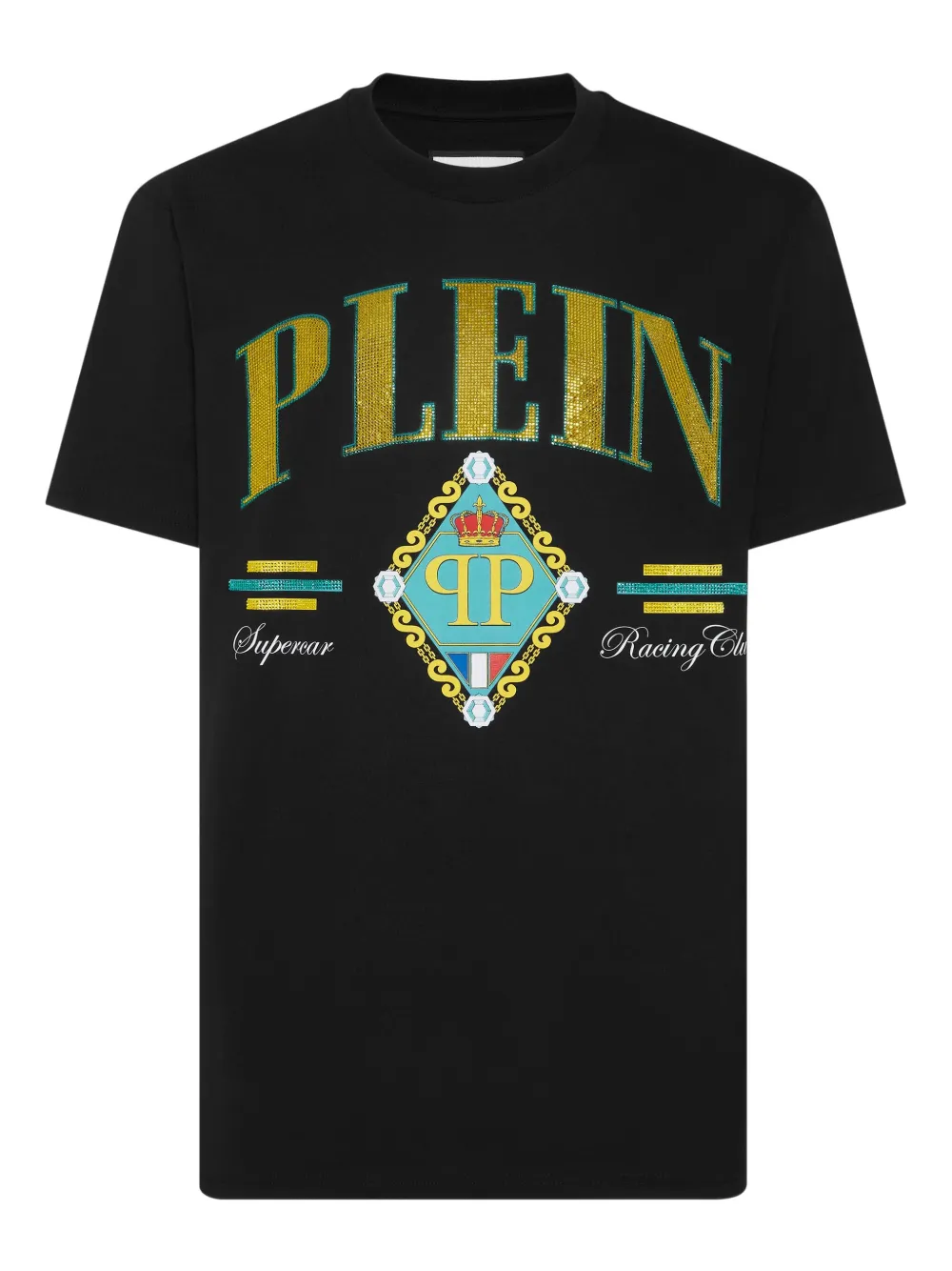 

Футболка Supercar Stones Philipp Plein, черный