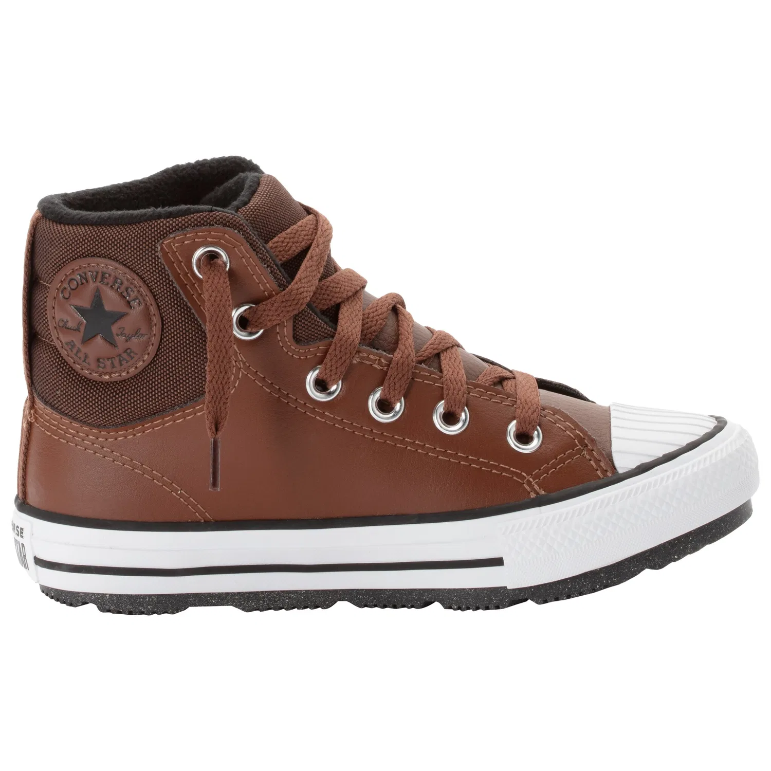 Детские кроссовки на шнуровке Converse, Bear Nap/Black/White — фото 3