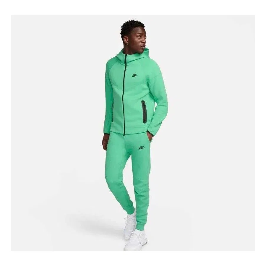 Спортивные штаны Nike Sportswear Tech Fleece FW24, Зеленый — фото 2