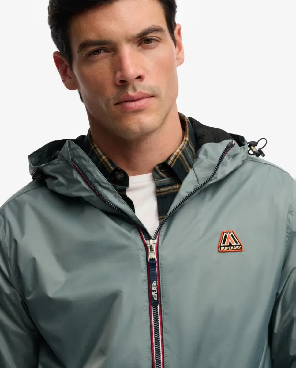Мужская ветровка Essential Tri Azul marino Superdry, Verde — фото 3