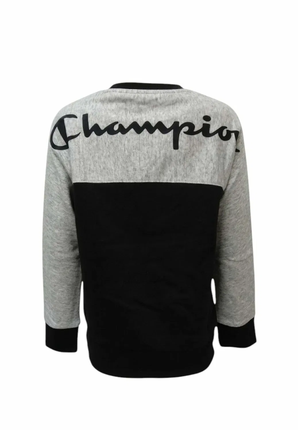 Толстовка с круглым вырезом col kk001 - толстовка Champion, Black — фото 3