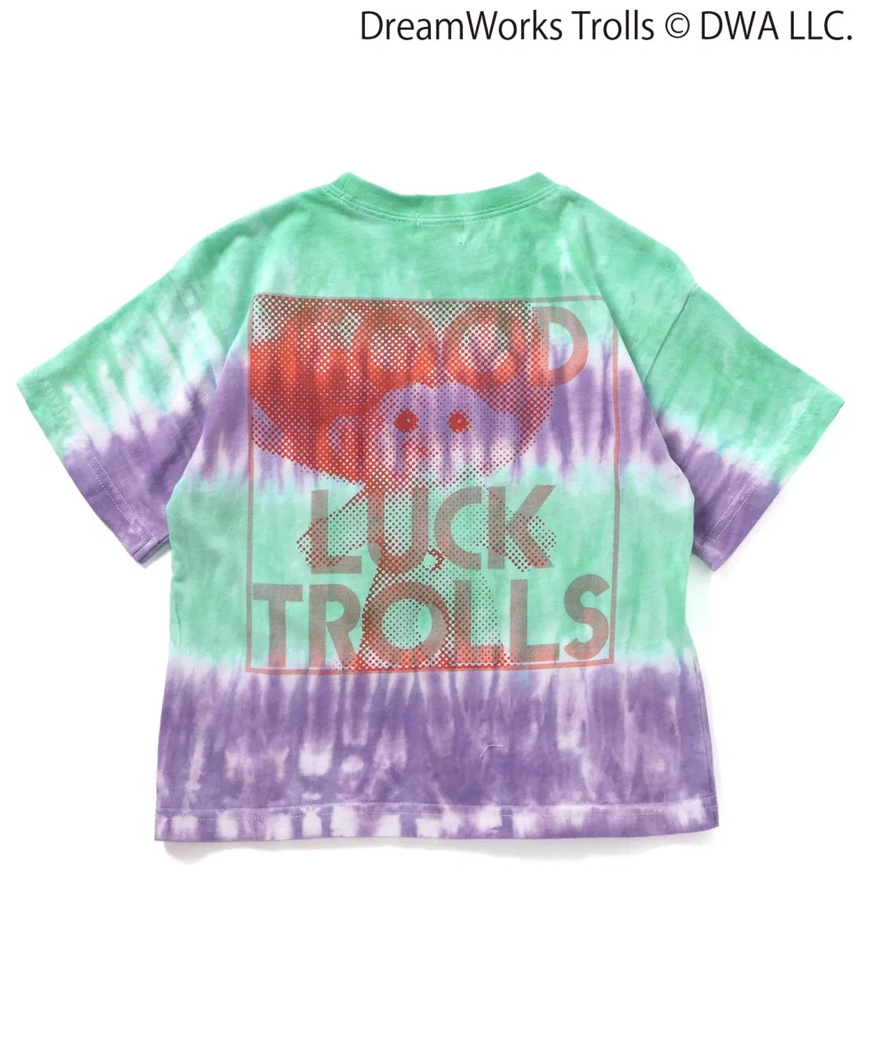 Детская футболка с принтом Trolls, модель Good Luck Trolls F.O.KIDS, Purple — фото 3