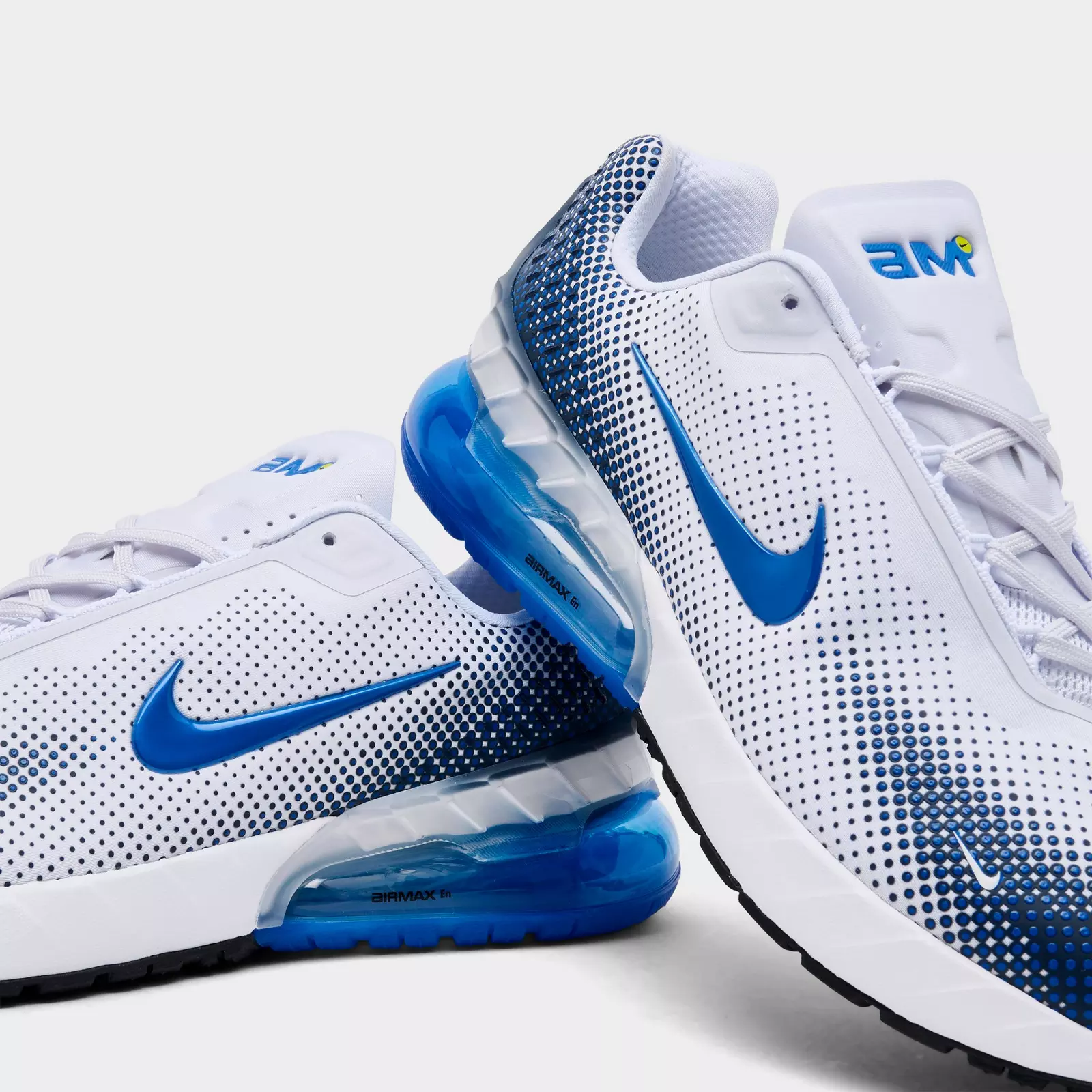 Nike Кроссовки Air Max Phoeni Abrasion Resistant Low Top Casual Running Shoes Men, белые, синие — фото 3