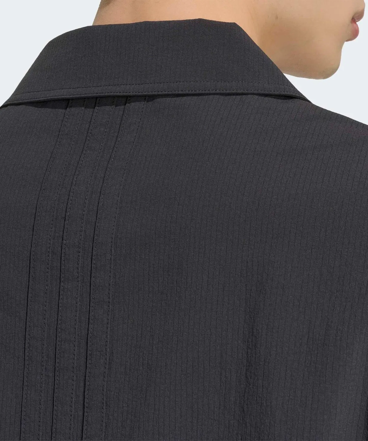 Мужская футболка с открытым низом Cool Feeling Loose Fit Open Collar Adidas, Black — фото 4