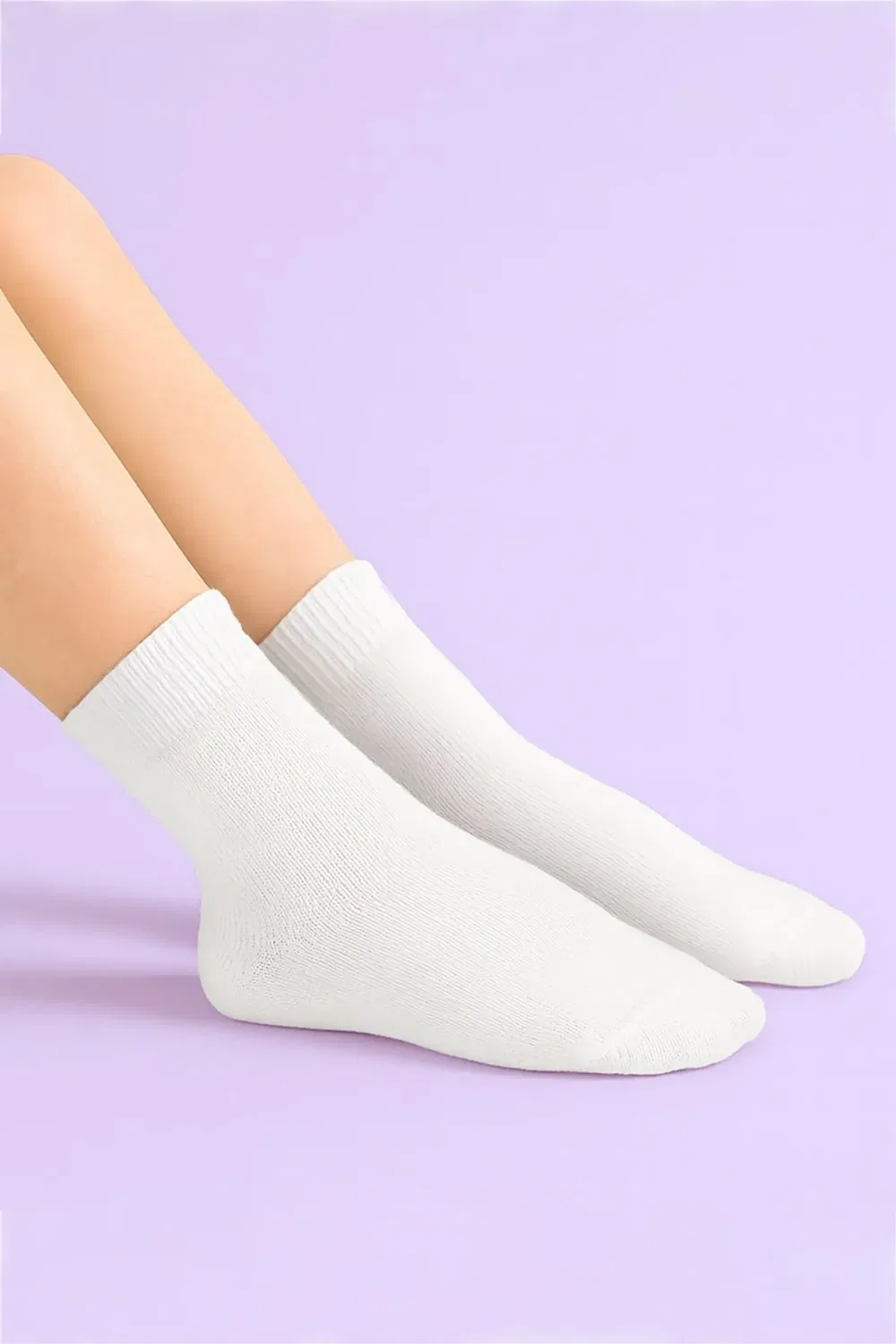 Комплект из 4 пар бамбуковых сенсорных носков Dr.Socks, White — фото 4