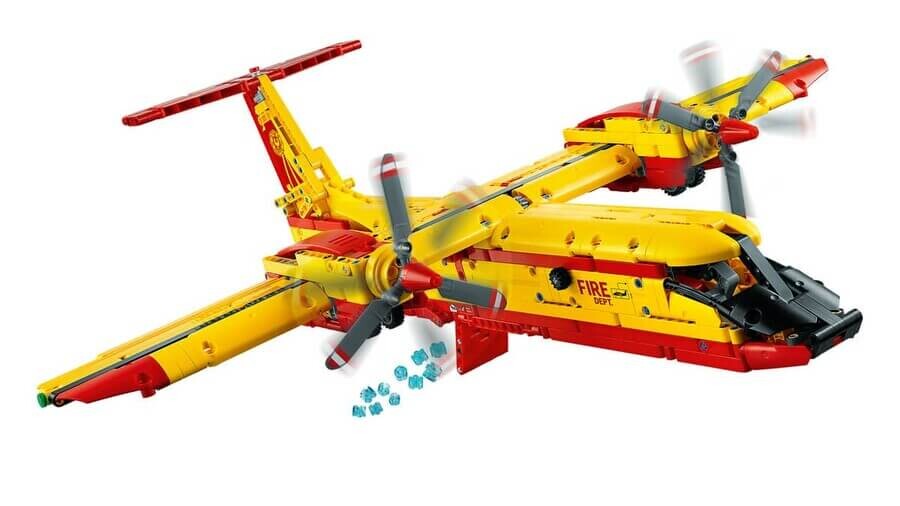 Конструктор LEGO Пожарный Самолет, 1134 детали — фото 3
