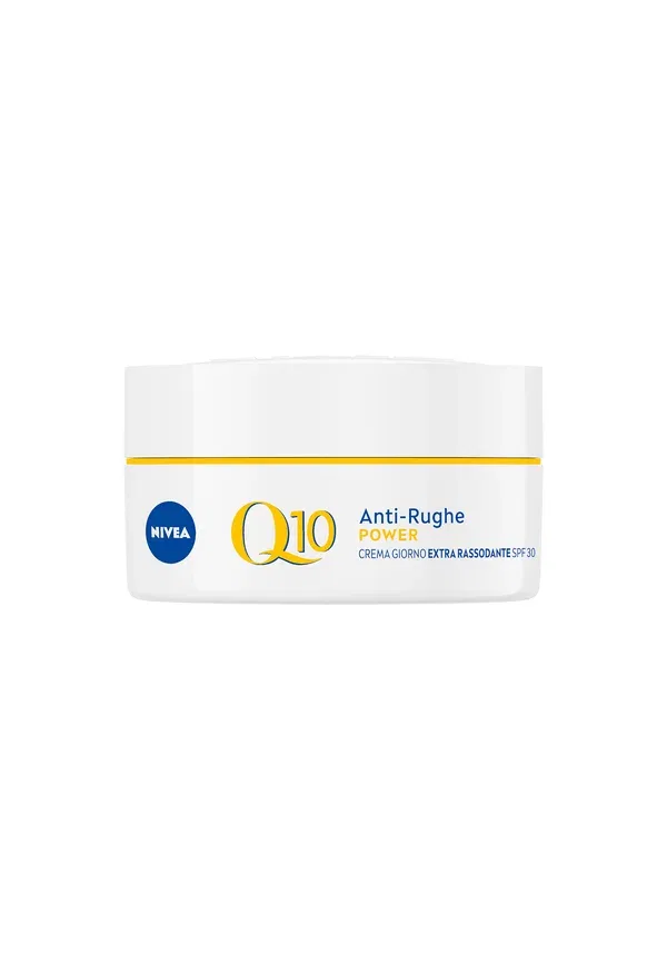 Крем для лица антивозрастной Q10 anti-rughe power extra rassodante spf 15 Nivea, 50 мл, transparent, прозрачный