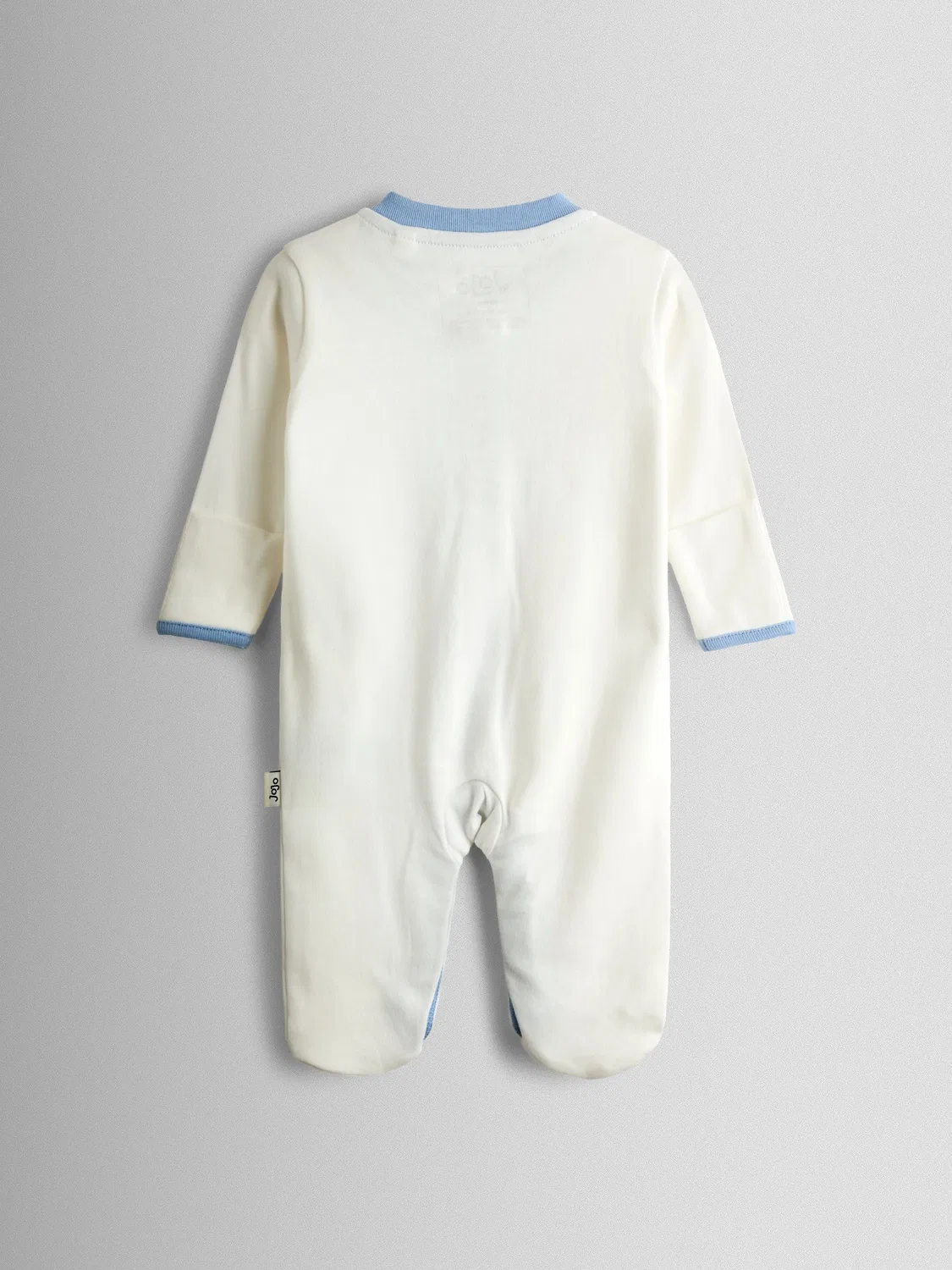 Комплект из 3 боди-слипов, слон, JoJo Maman Bébé, голубой — фото 3