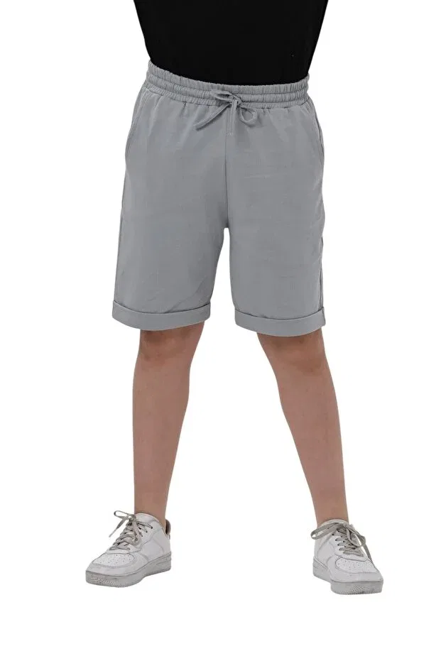 Детские шорты для мальчиков хлопковые Erdem Kids, Gri