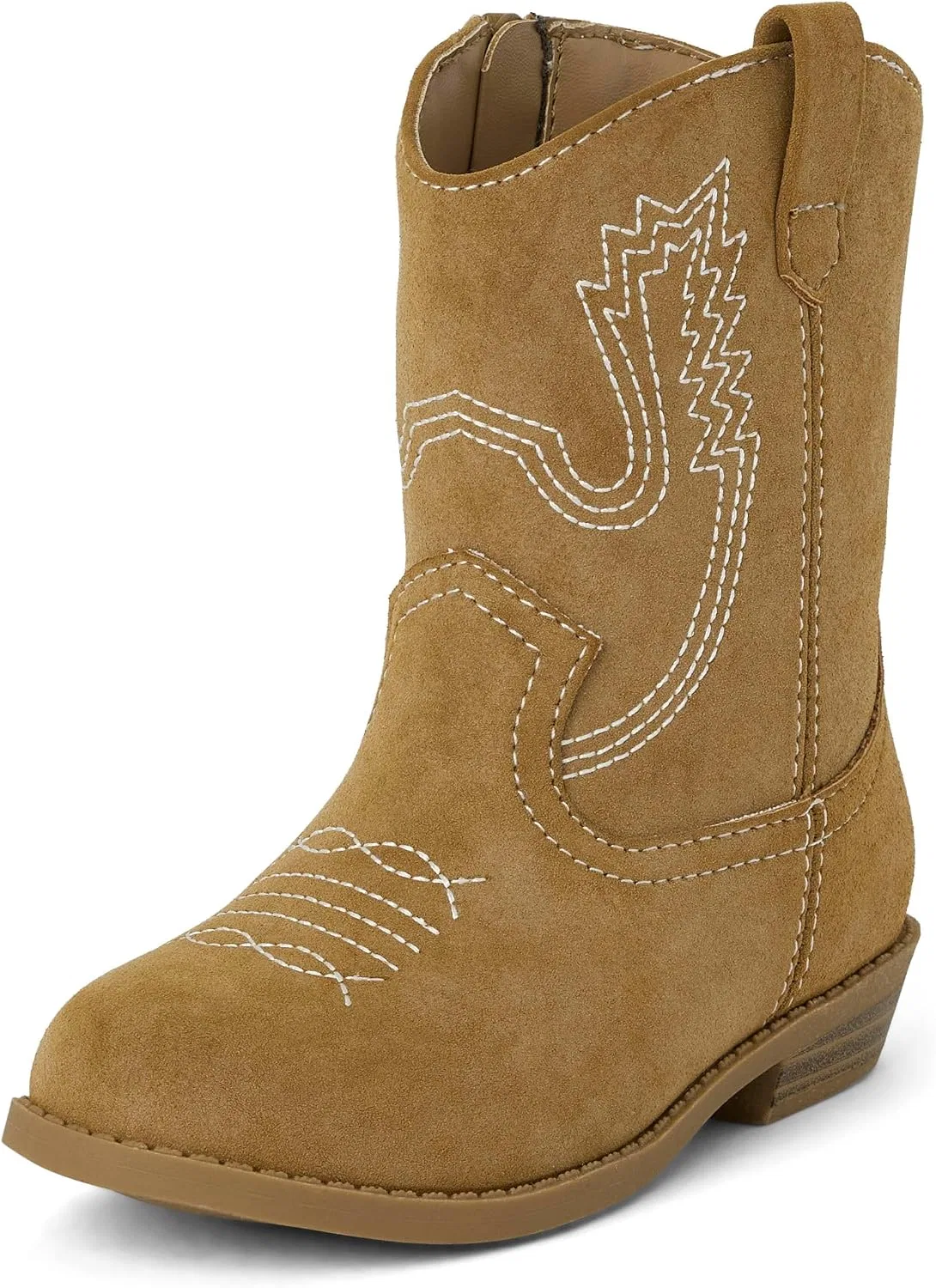 Детские сапоги для девочек с принтом Western Cowgirl Boot The Children's Place, Tan