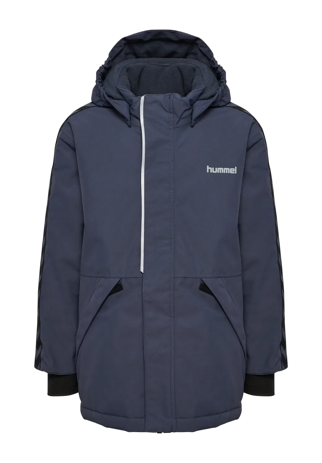 Куртка Hmljr chevron snow jacket wp 10k унисекс - зимняя куртка Hummel, Ombre Blue