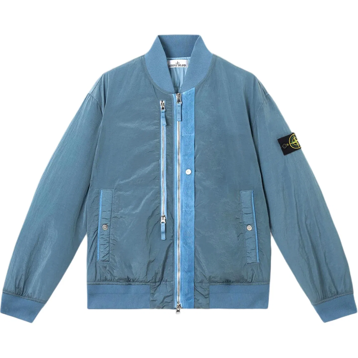 Пуховик Bomber Jacket, Stone Island, Blue