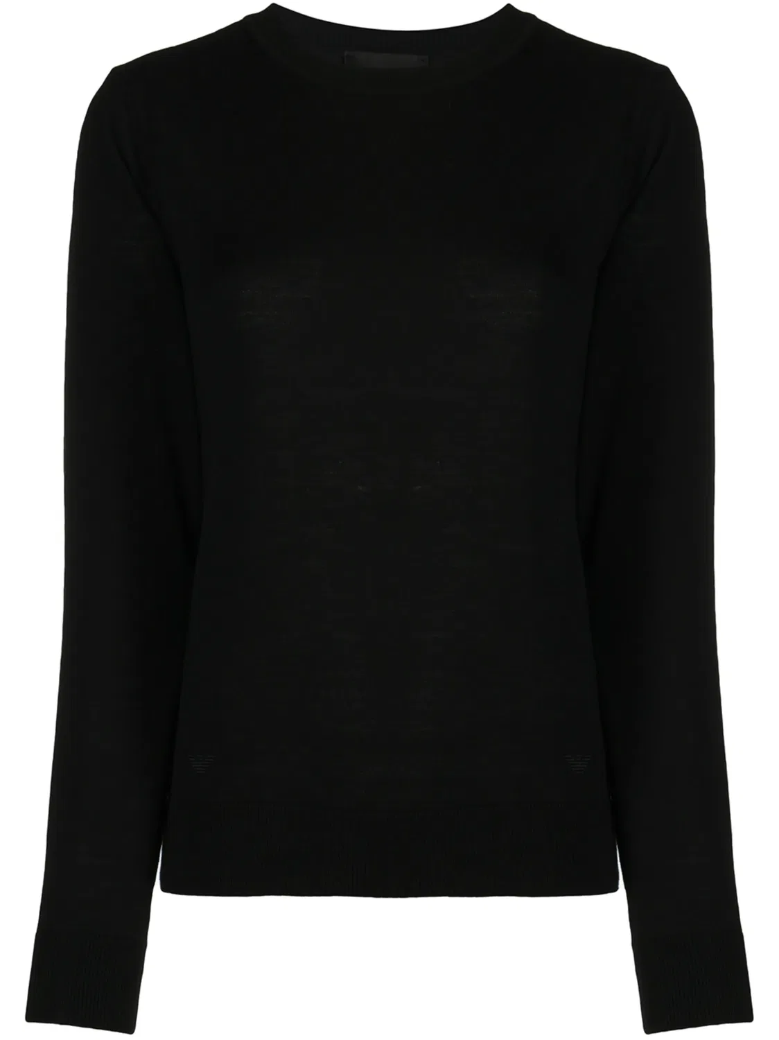Emporio Armani Джемпер шерстяной черный