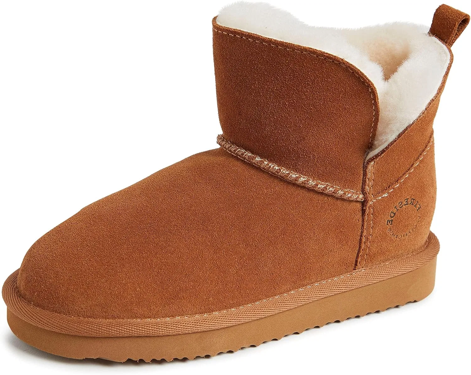 Детские сапоги для девочек из овчины Fireside by Dearfoams Bunbury, Chestnut